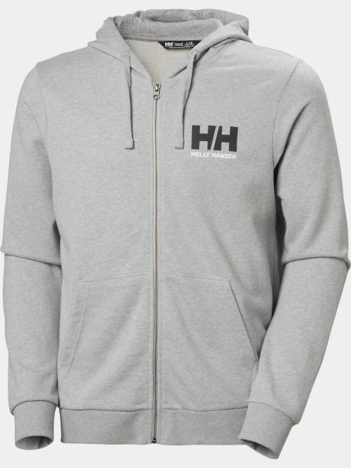 pulover cu gluga pt. barbati Helly Hansen Hh Logo Full Zip Hoodie 2.0 gri 6