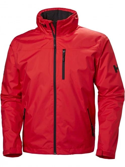 jacheta de primavara pt. barbati Helly Hansen Crew Hooded Midlayer Jacket rosu 8