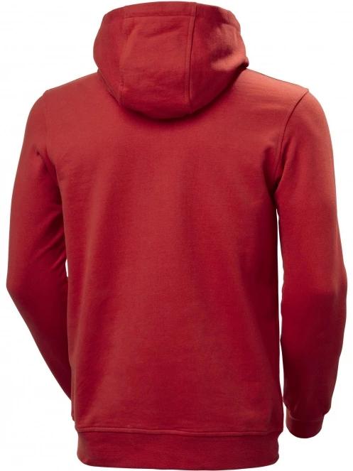 pulover cu gluga pt. barbati Helly Hansen Hh Logo Hoodie rosu 3