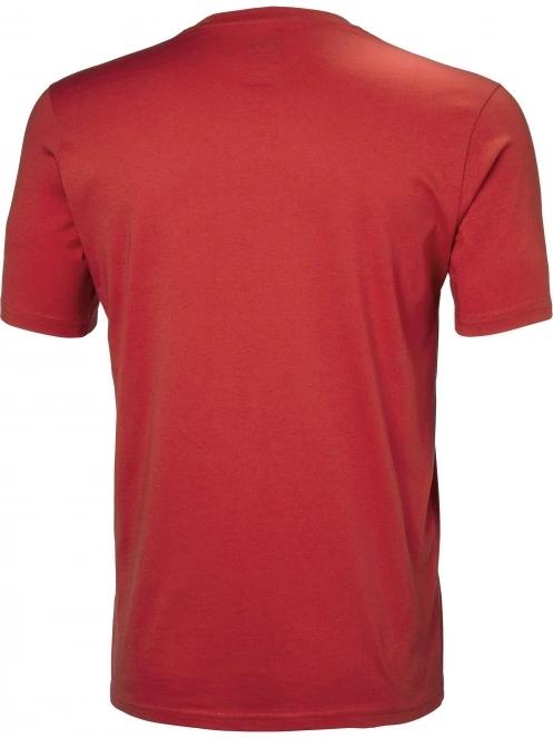 tricou cu maneci scurte pt. barbati Helly Hansen Hh Logo T-Shirt rosu 3
