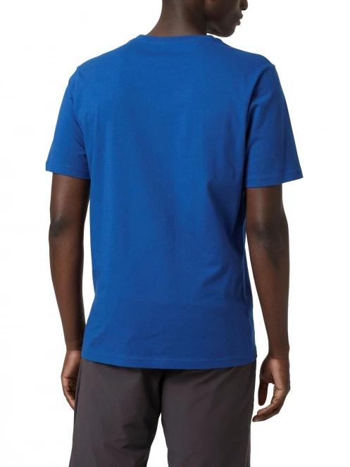 tricou cu maneci scurte pt. barbati Helly Hansen Hh Logo T-Shirt albastru 3