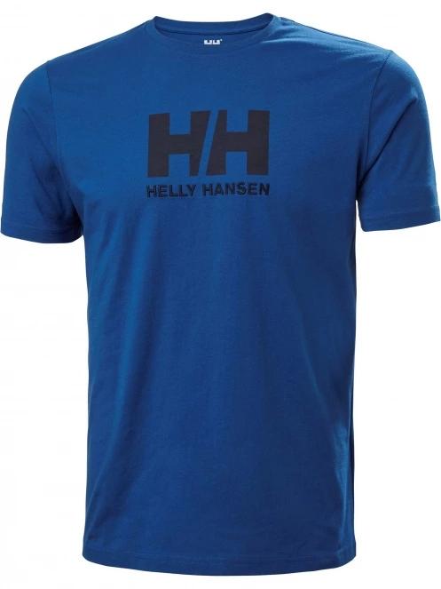 tricou cu maneci scurte pt. barbati Helly Hansen Hh Logo T-Shirt albastru 4