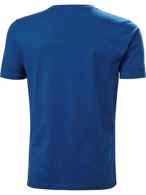 tricou cu maneci scurte pt. barbati Helly Hansen Hh Logo T-Shirt albastru 5