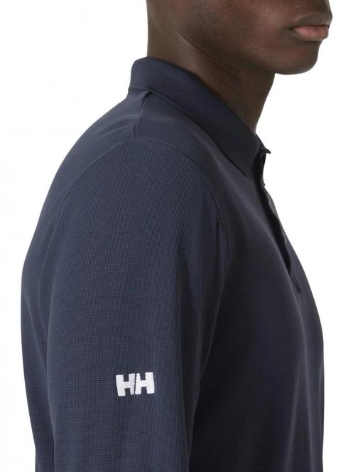 tricou cu maneci lungi pt. barbati Helly Hansen Crewline Ls Polo albastru inchis 5