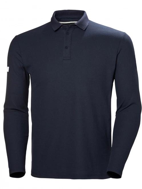 tricou cu maneci lungi pt. barbati Helly Hansen Crewline Ls Polo albastru inchis 6
