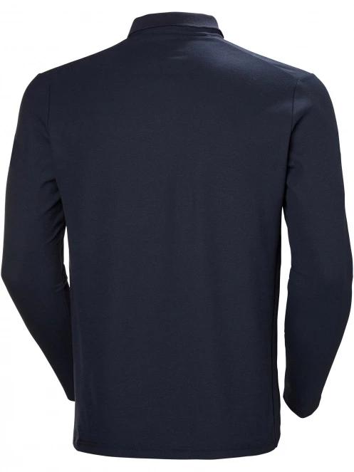 tricou cu maneci lungi pt. barbati Helly Hansen Crewline Ls Polo albastru inchis 7