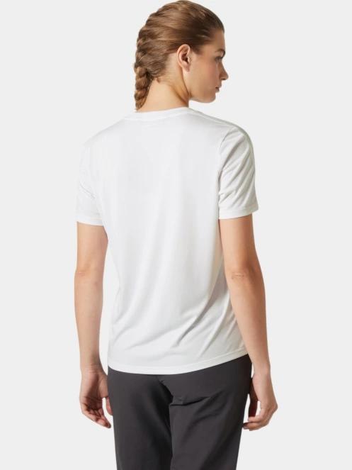 tricou pentru sport, cu maneci scurte pt. femei Helly Hansen W Salt Breeze V-Neck alb 3