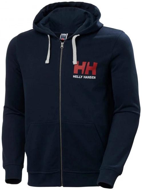 pulover cu gluga pt. barbati Helly Hansen Hh Logo Full Zip Hoodie albastru inchis 4