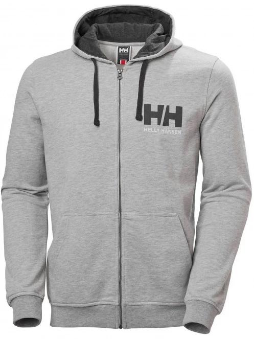 pulover cu gluga pt. barbati Helly Hansen Hh Logo Full Zip Hoodie gri 5
