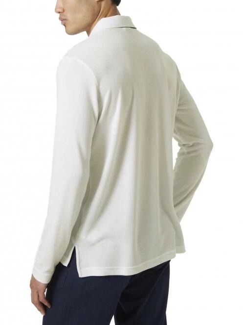 tricou cu guler pt. barbati Helly Hansen Skagerrak Quickdry Rugger alb 3