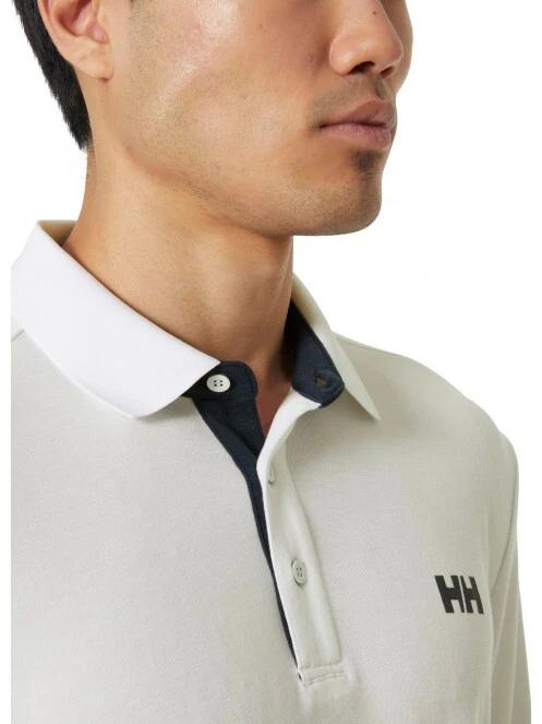 tricou cu guler pt. barbati Helly Hansen Skagerrak Quickdry Rugger alb 4