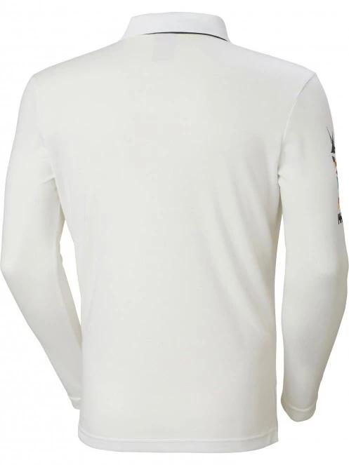 tricou cu guler pt. barbati Helly Hansen Skagerrak Quickdry Rugger alb 7