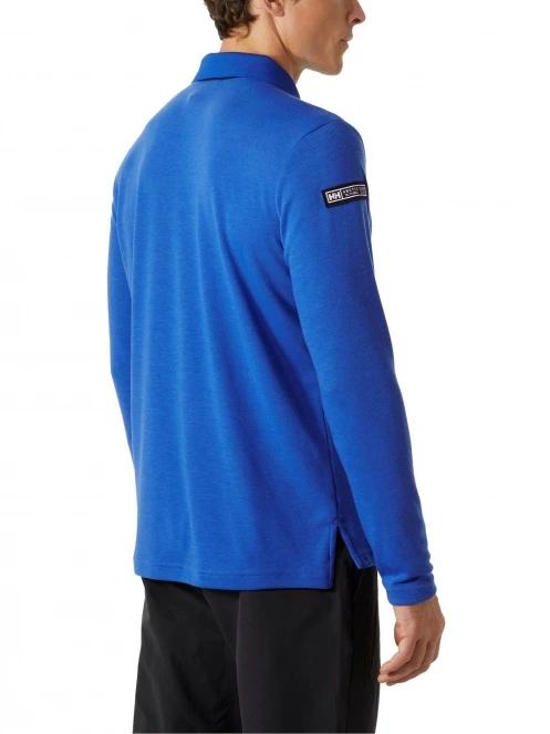 tricou cu maneci lungi si guler pt. barbati Helly Hansen Skagerrak Quickdry Rugger albastru 3