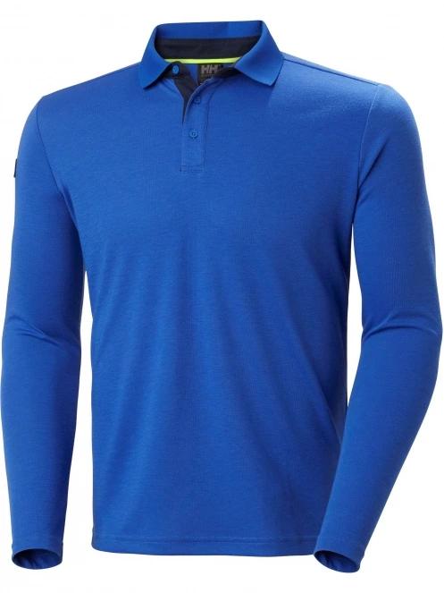 tricou cu maneci lungi si guler pt. barbati Helly Hansen Skagerrak Quickdry Rugger albastru 6