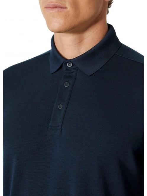 tricou cu maneci lungi si guler pt. barbati Helly Hansen Skagerrak Quickdry Rugger albastru inchis 4