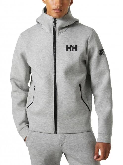 pulover polar pt. barbati Helly Hansen Hp Ocean Fz Jacket 2.0 gri 2