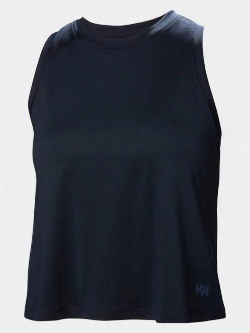 crop top pt. femei Helly Hansen W Ocean Cropped Tank Top albastru inchis 6