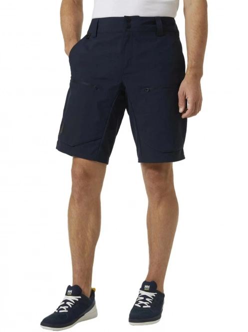 pantaloni scurti pt. barbati Helly Hansen Crewline Cargo Shorts 2.0 albastru inchis 2