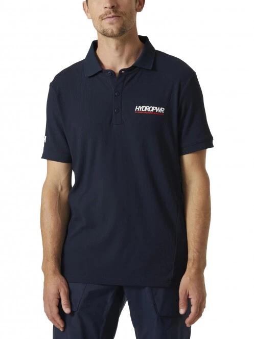 tricou cu guler pt. barbati Helly Hansen Hp Race Polo albastru inchis 2