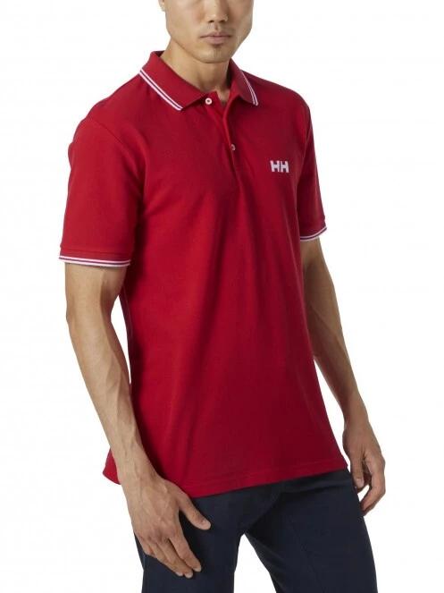 tricou cu guler pt. barbati Helly Hansen Genova Polo rosu 2