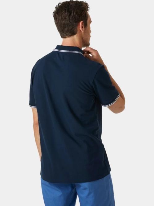 tricou cu guler pt. barbati Helly Hansen Genova Polo albastru inchis 3