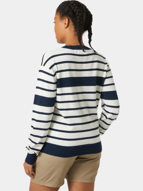 pulover pt. femei Helly Hansen W Skagen Sweater 2.0 albastru inchis 3