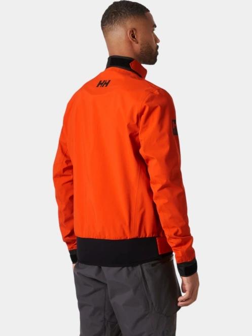 jacheta pentru navigatie pt. barbati Helly Hansen Foil Shell Smock portocaliu 3
