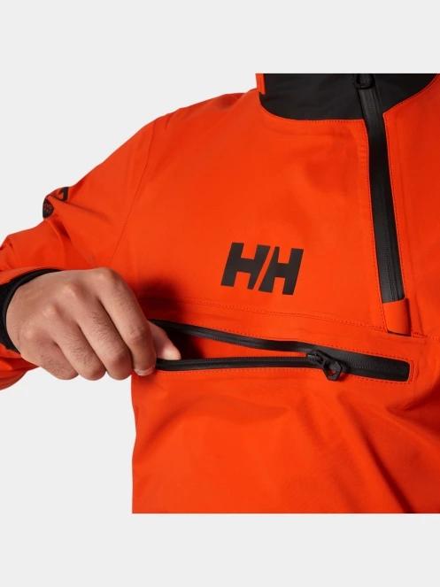 jacheta pentru navigatie pt. barbati Helly Hansen Foil Shell Smock portocaliu 4