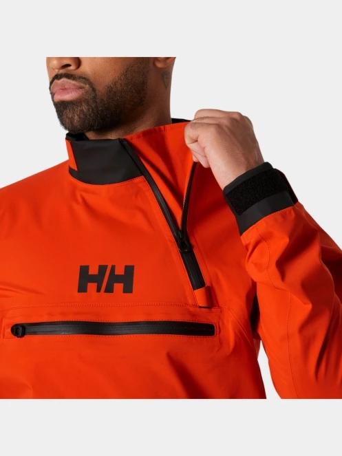 jacheta pentru navigatie pt. barbati Helly Hansen Foil Shell Smock portocaliu 7