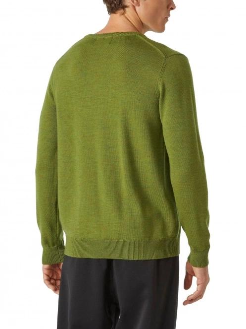 pulover pt. barbati Helly Hansen Shore Merino Sweater verde 3