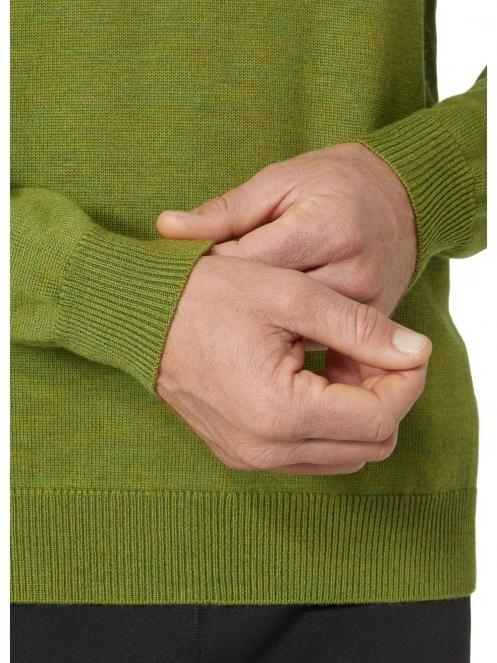 pulover pt. barbati Helly Hansen Shore Merino Sweater verde 5