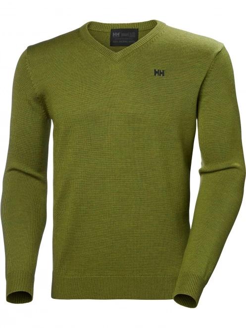pulover pt. barbati Helly Hansen Shore Merino Sweater verde 6