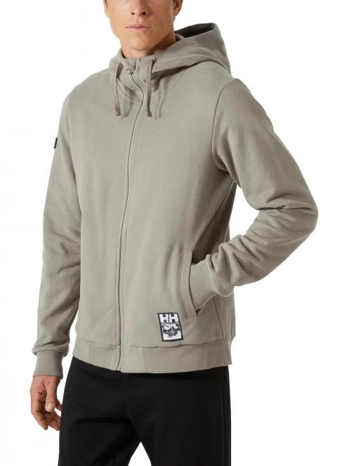 pulover cu gluga pt. barbati Helly Hansen Arctic Ocean Full Zip Hoodie gri 2