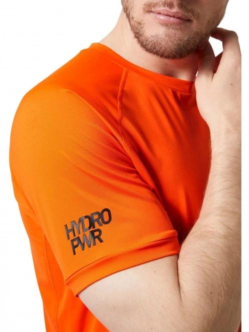 tricou pentru sport, cu maneci scurte pt. barbati Helly Hansen Hp Ocean T-Shirt 2.0 portocaliu 4