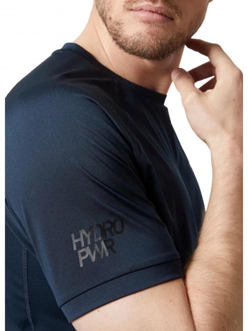 tricou pentru sport, cu maneci scurte pt. barbati Helly Hansen Hp Ocean T-Shirt 2.0 albastru inchis 4