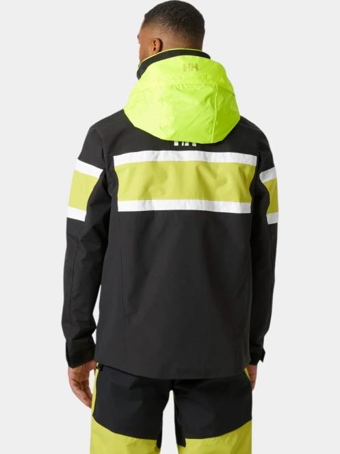 jacheta pentru navigatie pt. barbati Helly Hansen Salt Original Jacket negru 3