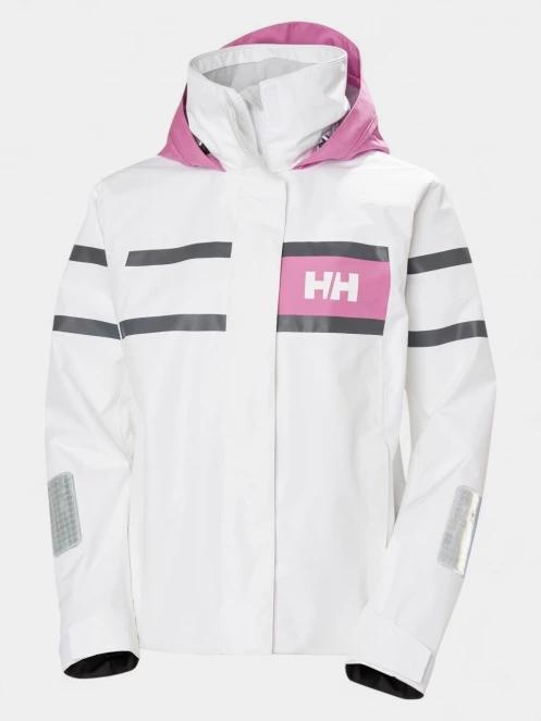 jacheta pentru navigatie pt. femei Helly Hansen W Salt Inshore Jacket alb 8