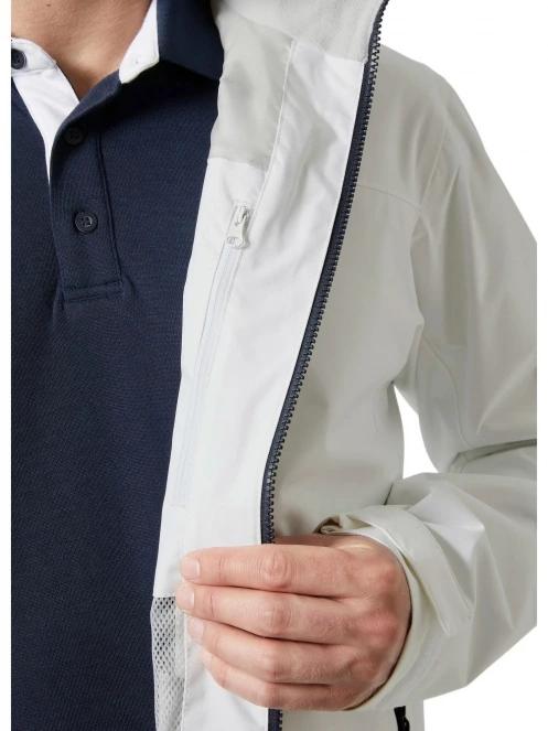 jacheta pentru navigatie pt. barbati Helly Hansen Crew Jacket 2.0 alb 4