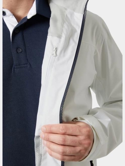 jacheta pentru navigatie pt. barbati Helly Hansen Crew Jacket 2.0 alb 4