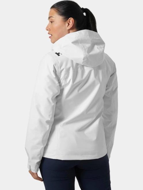 jacheta pentru navigatie pt. femei Helly Hansen W Crew Hooded Midl Jacket 2.0 alb 3