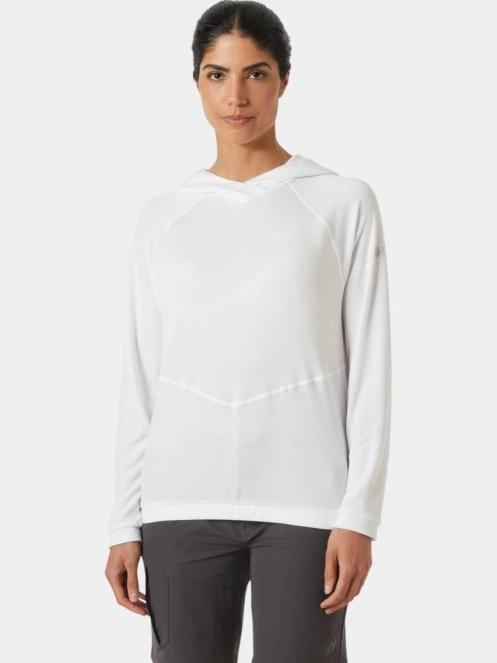 pulover cu gluga pt. femei Helly Hansen W Inshore Hoodie 2.0 alb 2