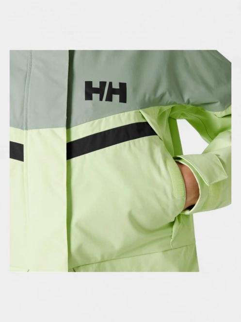 jacheta pentru navigatie pt. femei Helly Hansen W Pier 4.0 Jacket verde 5