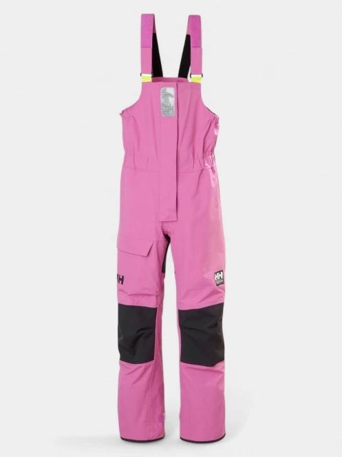 jacheta pentru navigatie pt. femei Helly Hansen W Pier 4.0 Bib roz 7