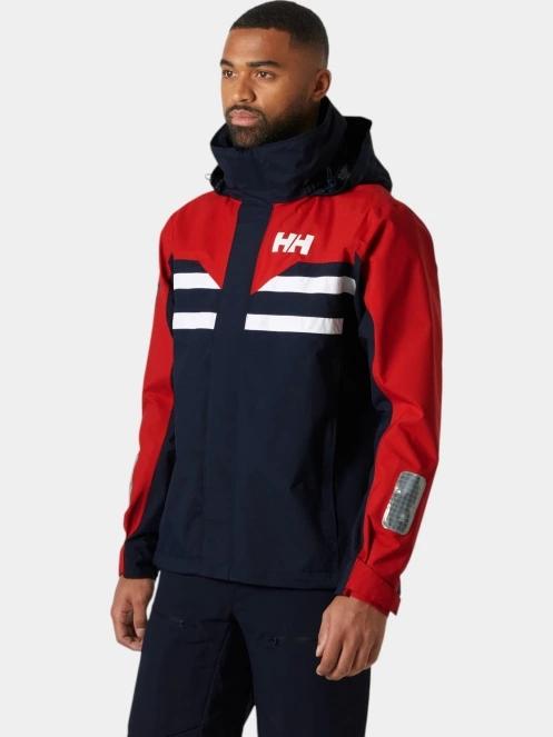 jacheta pentru navigatie pt. barbati Helly Hansen Quayside Jacket rosu 2