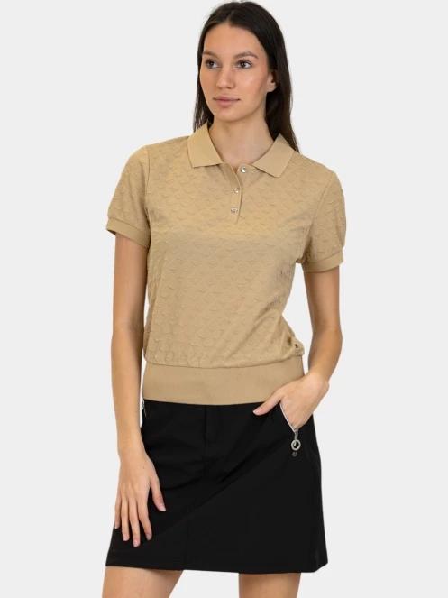 tricou cu guler pt. femei Luhta Luhta Ilmala maro 2