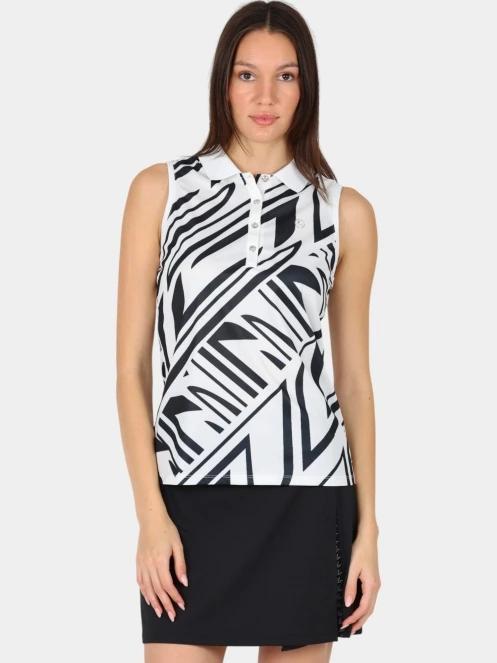 tricou fara maneci pt. femei Luhta Luhta Henttola alb 2