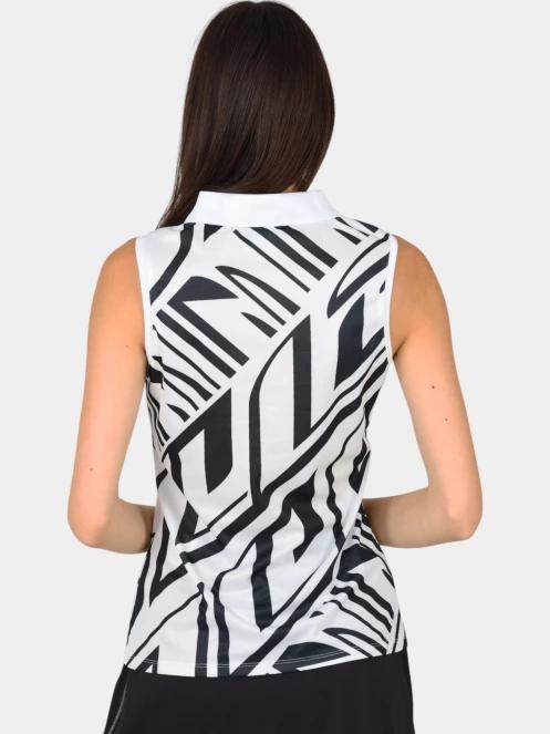 tricou fara maneci pt. femei Luhta Luhta Henttola alb 4