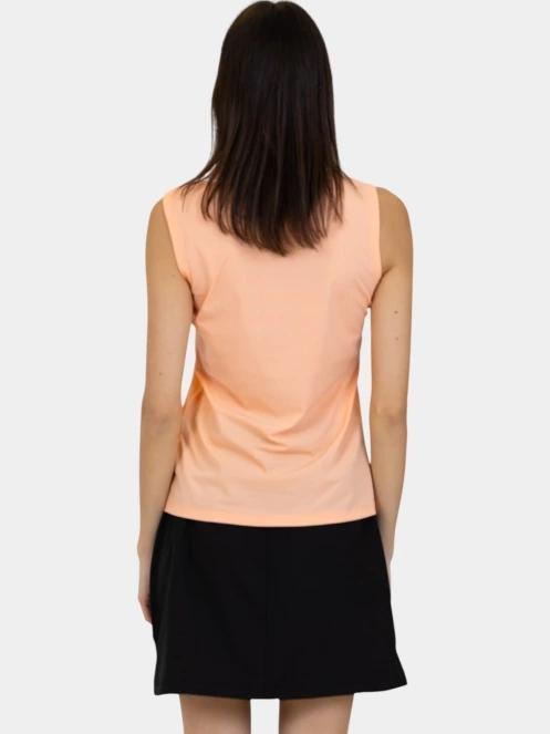 tricou fara maneci pt. femei Luhta Luhta Hanttula portocaliu 4