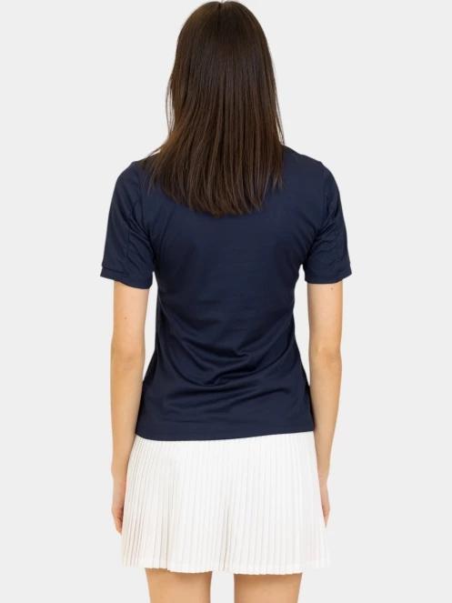 tricou cu guler pt. femei Luhta Luhta Aerola albastru inchis 4