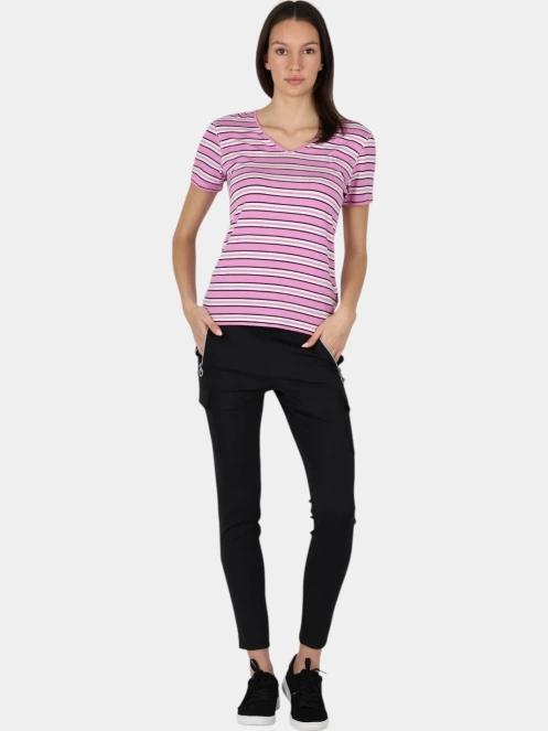 pantaloni de strada cu buzunare laterale pt. femei Luhta Luhta Ino negru 5